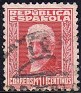 Spain 1932 Personajes 30 CTS Rojo Edifil 669. España 1932 669. Subida por susofe